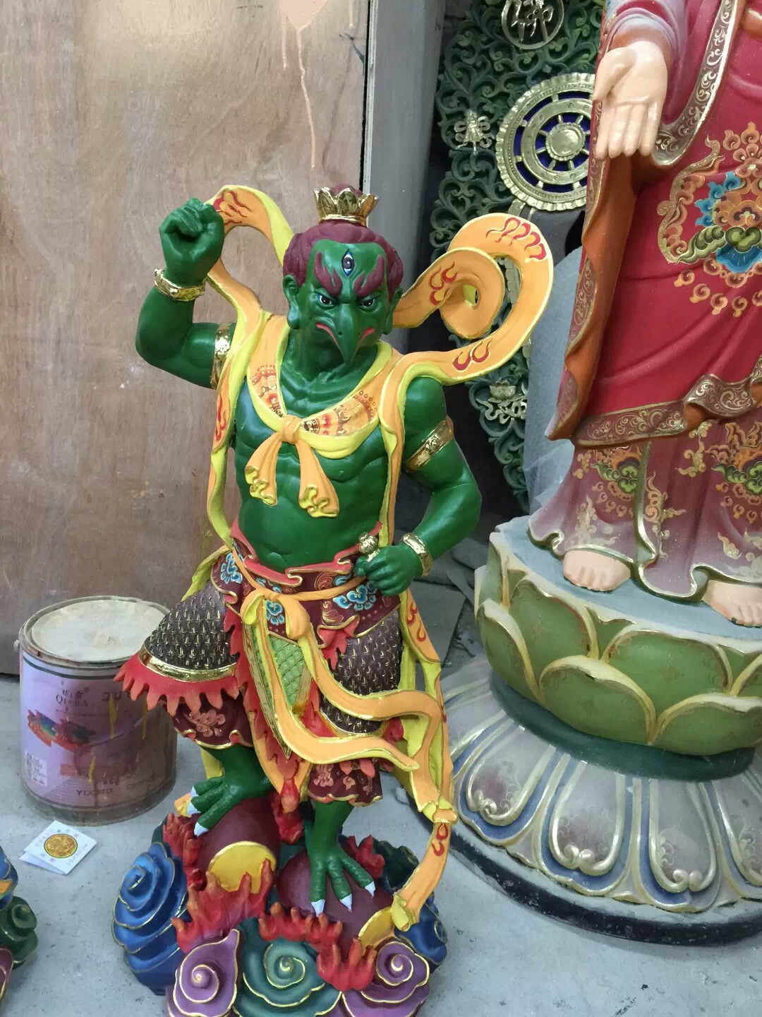 二十四诸天树脂菩萨像