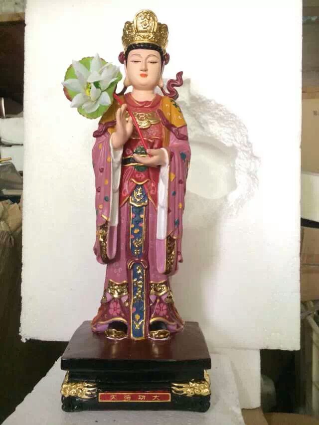 40-80公分树脂大功德天神像摆件