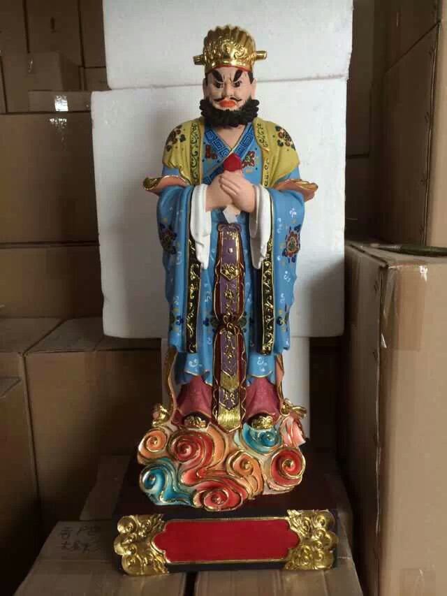 彩绘诸天菩萨50公分雕像