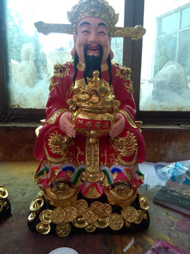 开业大摆件招财进宝财神雕像