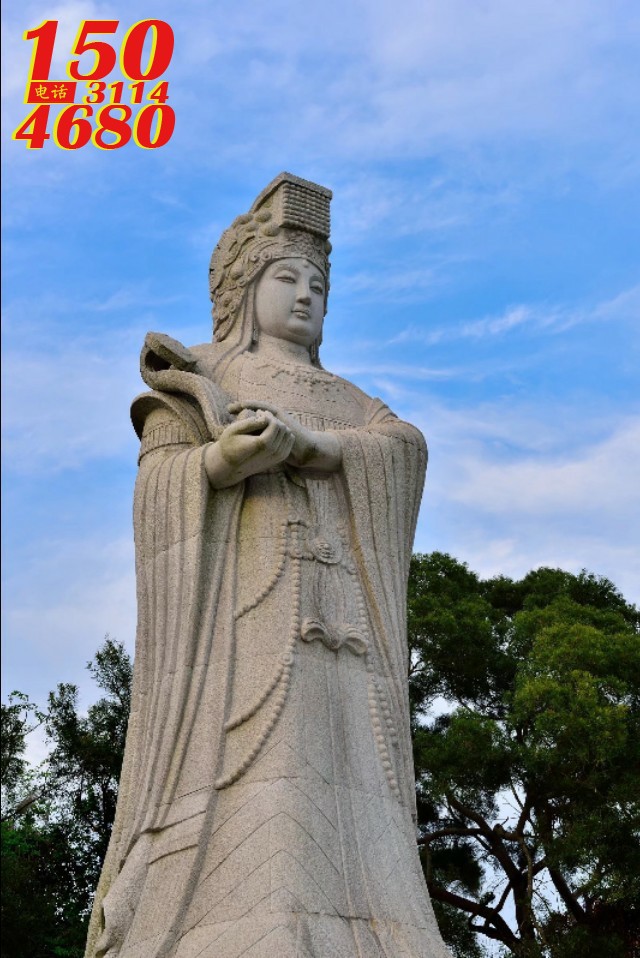 中国妈祖塑像