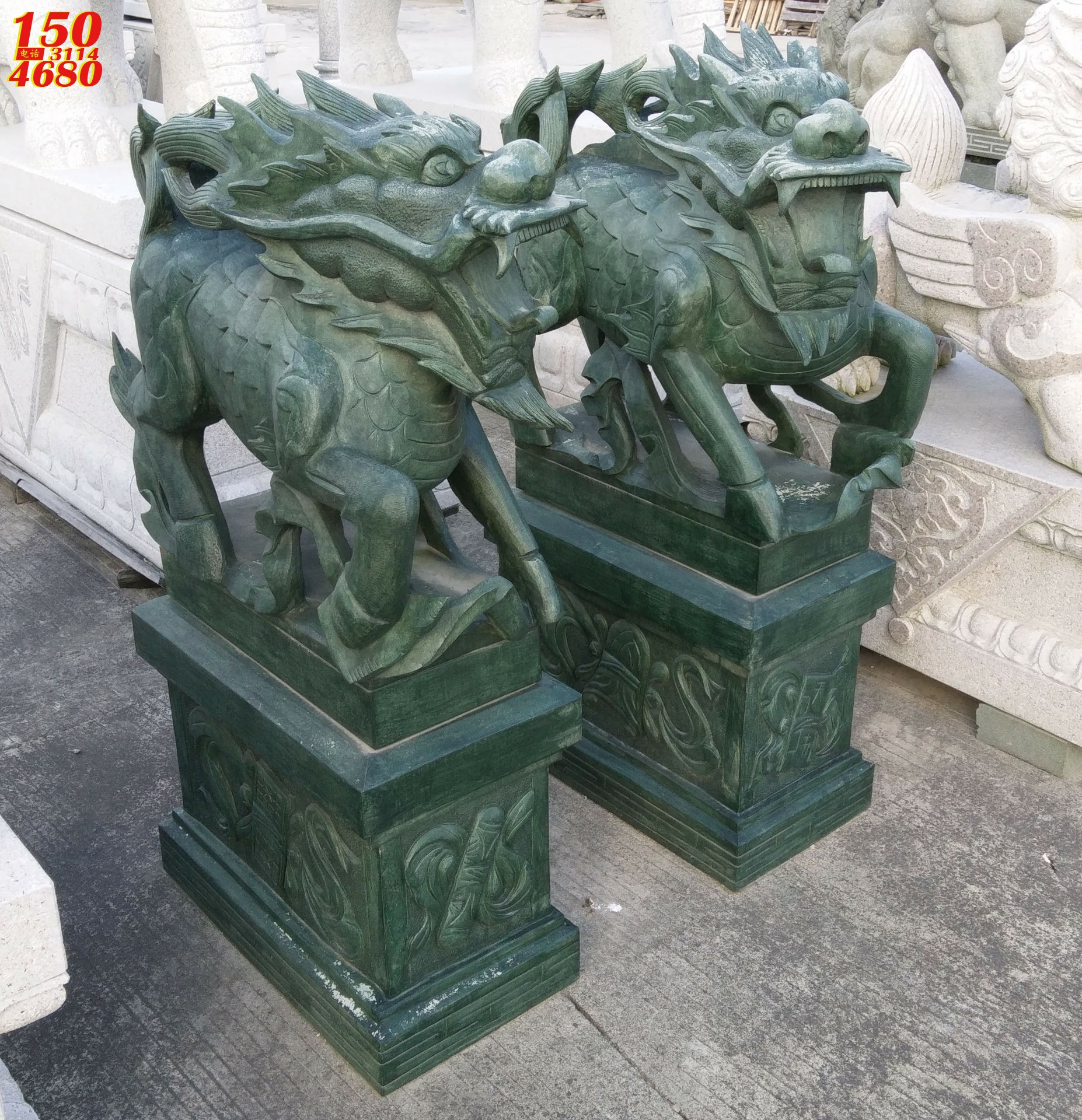 仿青铜貔貅铜雕