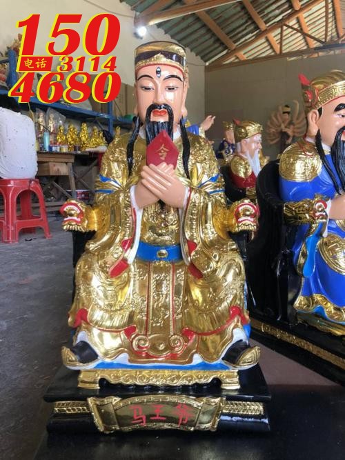 玻璃钢马王爷雕像