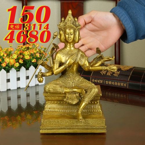 大梵天王雕塑像 (3)