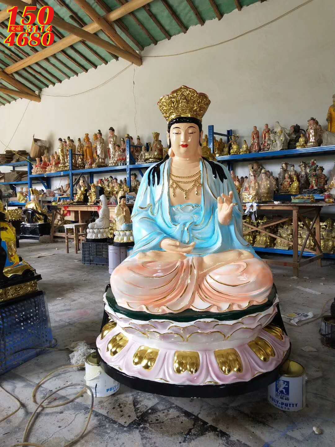 树脂真武大帝像